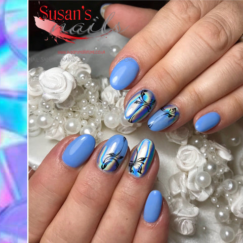 Tips and Tricks when Using Holographic Nail Art Powder – Susan's Nails  Limited